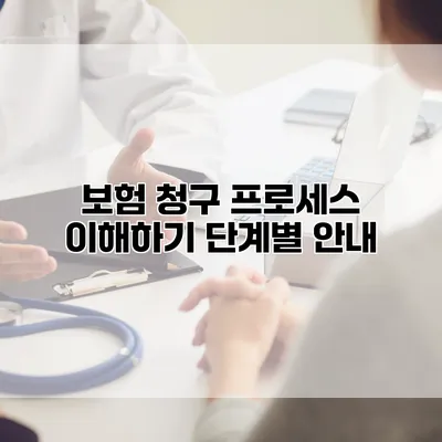 보험 청구 프로세스 이해하기 단계별 안내